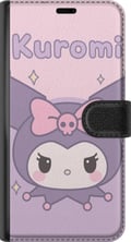 Miniatyrbilde 3 av 3: Kompatibelt Lommeboketui til Samsung Galaxy A13 Kuromi Kawaii