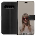 Miniatyrbild 1 av 3: Kompatibelt Plånboksfodral till Samsung Galaxy S10+ Taylor Swift