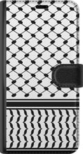 Miniatyrbild 3 av 3: Kompatibelt Plånboksfodral till Samsung Galaxy S21+ 5G Keffiyeh mönster