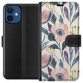Pikkukuva 1 / 3: Yhteensopiva Lompakkokotelo Apple iPhone 12 mini Kukkonyys