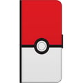 Miniatyrbild 3 av 3: Kompatibelt Plånboksfodral till OnePlus 9 Pro Classic Ball retro gaming design i röd och vit ikonisk stil perfekt för spelälskare och nostalgisk look
