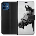 Miniatyrbilde 1 av 3: Kompatibelt Lommeboketui til Apple iPhone 12 Hest