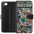 Pikkukuva 1 / 3: Yhteensopiva Lompakkokotelo Apple iPhone 6s Minecraft Taide