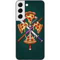 Pikkukuva 1 / 3: Yhteensopiva Puhelinkuori Samsung Galaxy S22 5G Pizza