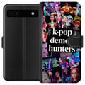 Pikkukuva 1 / 3: Yhteensopiva Lompakkokotelo Google Pixel 6a KPop Demon Hunters -erikoisversion hahmo
