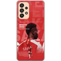 Pikkukuva 1 / 3: Yhteensopiva Puhelinkuori Samsung Galaxy A33 5G Bukayo Saka Arsenal Englanti 16 syöttöä loukkaantumisesta huolimatta jalkapallo laitahyökkääjä nopea