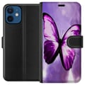 Miniatyrbilde 1 av 3: Kompatibelt Lommeboketui til Apple iPhone 12 Fjäril