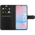 Miniatyrbilde 2 av 2: Kompatibelt Lommeboketui til Samsung Galaxy S24 FE Luksuriøst Rosa