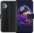Pikkukuva 1 / 3: Yhteensopiva Lompakkokotelo Samsung Galaxy A32 5G Lakers NBA-koripallo USA-joukkue