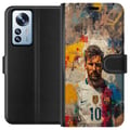 Pikkukuva 1 / 3: Yhteensopiva Lompakkokotelo Xiaomi 12 Pro Messi Art