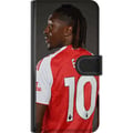 Miniatyrbillede 3 af 3: Kompatibel Tegnebogsetui til Samsung Galaxy S9+ Eberechi Eze-design – fodboldmotiv nummer 10 i Arsenal-trøje, poster