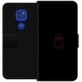 Miniatyrbillede 1 af 3: Kompatibel Tegnebogsetui til Motorola Moto G9 Play Spøgelse Buuuu