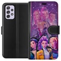 Miniatyrbillede 1 af 3: Kompatibel Tegnebogsetui til Samsung Galaxy A52s 5G K-pop-dæmonjægere Zoey Mira Aya Forenet Stjernemagi Kosmisk Energi