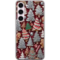 Pikkukuva 1 / 3: Yhteensopiva Puhelinkuori Samsung Galaxy S23 joulukeksit joulukakut piparkakut kuuset piparkakut joulukuvio karkkikeppi joulukuusi design