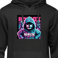 Miniatyrbild 1 av 3: Hoodie Roblox Svart Medium