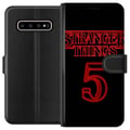Miniatyrbild 1 av 3: Kompatibelt Plånboksfodral till Samsung Galaxy S10+ Stranger Things 5