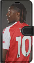 Miniatyrbild 3 av 3: Kompatibelt Plånboksfodral till Samsung Galaxy A54 Eberechi Eze design – Fotbollsmotiv nummer 10 i Arsenaltröja poster