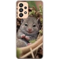 Pikkukuva 1 / 3: Yhteensopiva Puhelinkuori Samsung Galaxy A33 5G Råtta Leende Djurmotiv Stadsmotiv Urban Grafisk Design
