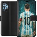 Pikkukuva 1 / 3: Yhteensopiva Lompakkokotelo Samsung Galaxy A32 5G Messi