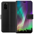 Miniatyrbillede 1 af 3: Kompatibel Tegnebogsetui til Samsung Galaxy S20+ Nordlys