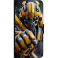 Miniatyrbilde 2 av 2: Kompatibelt Lommeboketui til Samsung Galaxy A03s Bumblebee Transformers gul robot mecha sci-fi actionkriger detaljert cyberpunkheltemotiv plakat