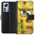 Miniatyrbillede 1 af 3: Kompatibel Tegnebogsetui til Xiaomi 12 Pro SvampBob