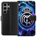 Miniatyrbild 1 av 3: Kompatibelt Plånboksfodral till Samsung Galaxy S23 Ultra Real Madrid