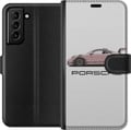 Pikkukuva 1 / 3: Yhteensopiva Lompakkokotelo Samsung Galaxy S21+ 5G Porsche 911 Pink