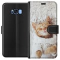 Miniatyrbillede 1 af 3: Kompatibel Tegnebogsetui til Samsung Galaxy S8 Kat