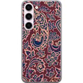 Pikkukuva 1 / 3: Yhteensopiva Puhelinkuori Samsung Galaxy S23 Paisley itämainen kuvio boho intialainen kuvio vintage koristeet kukat retro tekstiili tapetti koristelu