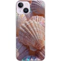 Miniatyrbillede 1 af 3: Kompatibel Mobilcover til Apple iPhone 14 Plus Muslingeskal glitrende design i pastel og skinnende nuancer inspireret af hav strand og sommerens smuk