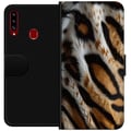 Miniatyrbild 1 av 2: Kompatibelt Plånboksfodral till Samsung Galaxy A20s Tiger Stripes Pattern Safari Animal
