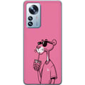 Miniatyrbild 1 av 3: Kompatibelt Mobilskal till Xiaomi 12 Pro Pink Panter Drink