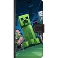 Miniatyrbild 3 av 3: Kompatibelt Plånboksfodral till Apple iPhone 8 MineCraft