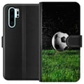 Miniatyrbillede 1 af 3: Kompatibel Tegnebogsetui til Huawei P30 Pro Fodbold Handling