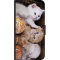 Miniatyrbillede 3 af 3: Kompatibel Tegnebogsetui til Motorola Moto G9 Play Katte