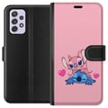 Miniatyrbillede 1 af 3: Kompatibel Tegnebogsetui til Samsung Galaxy A52s 5G Valentins Dag Stitch