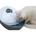 Miniatyrbillede 2 af 3: EYENIMAL Classic Pet Water Fountain 1,75 L - Gr� og hvid - Til hund og kat