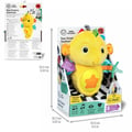 Miniatyrbillede 4 af 6: BABY EINSTEIN Baby natlampe, gul s�hest-dyne, reagerer p� babyens gr�d, musikalsk, lysende, hvid st�j, sutteklips