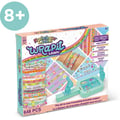 Miniatyrbild 1 av 6: Kit för att göra vänskapsarmband - BANDAI - Rainbow Loom - Wrapit - 648 delar - 20 gör-det-själv-projekt