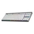 Miniatyrbild 1 av 6: Logitech G515 LIGHTSPEED trådlöst tangentbord utan numerisk knappsats (brun strömbrytare) - Vit