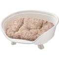 Miniatyrbillede 6 af 6: Kurv - FERPLAST - TRONE 4 - Med afslapningshynde - Hvid