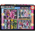 Miniatyrbild 1 av 4: 4 progressiva pussel - EDUCA - Multi 4 Monster High 50-80-100-150