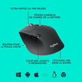 Miniatyrbild 2 av 6: LOGITECH M720 Triathlon Wireless Mouse - Svart