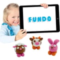Pikkukuva 4 / 5: FunDo muovailusavi - Kotiel�imet (3x90gr-1x40gr) - SES CREATIVE - Interaktiivinen pienille lapsille.