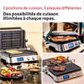 Miniatyrbillede 2 af 6: Multifunktionsgrill - BRAUN - Multi Pro 9 - 2000 W - 3 varmepositioner - Sort / St�l