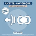 Miniatyrbillede 4 af 6: Anatomisk sut duo - DODIE - 0/2 m�neder - Krabbe