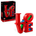 Miniatyrbillede 1 af 6: LEGO Art 31214 LOVE - Bygges�t til voksne - Dekoration og gave til par