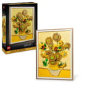 Miniatyrbillede 1 af 6: LEGO Art 31215 Vincent van Gogh � Solsikker � V�gkunst, Voksenbyggeri