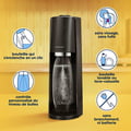 Pikkukuva 4 / 6: SODASTREAM TERRANLV - TERRA Black Machine Pack 2 LV pulloa + 1 CQC vaihtosylinteri